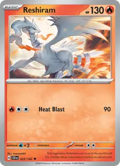 Reshiram — Stellar Crown #22