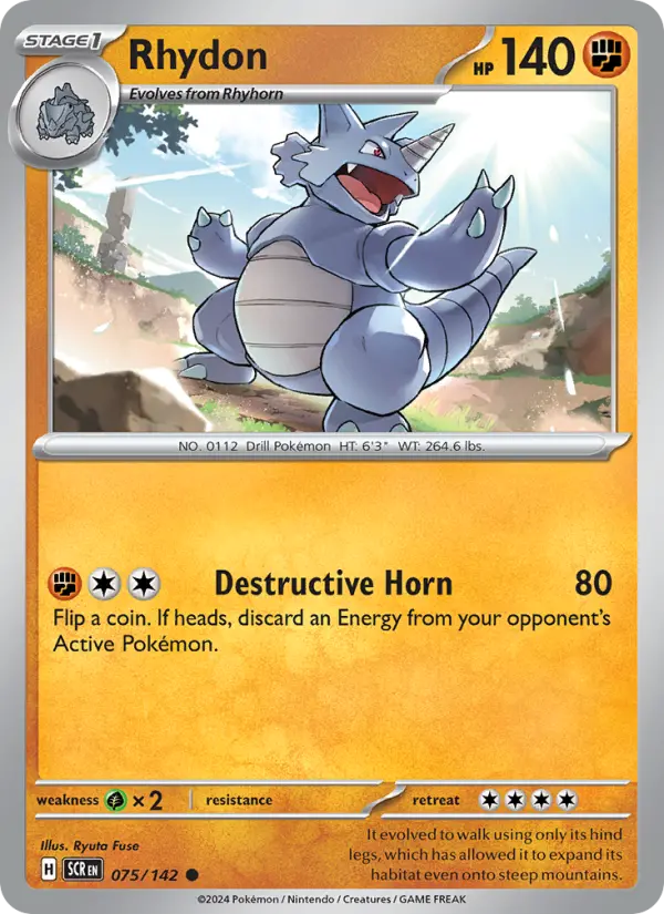Rhydon 75 — Stellar Crown 75, Normal finish