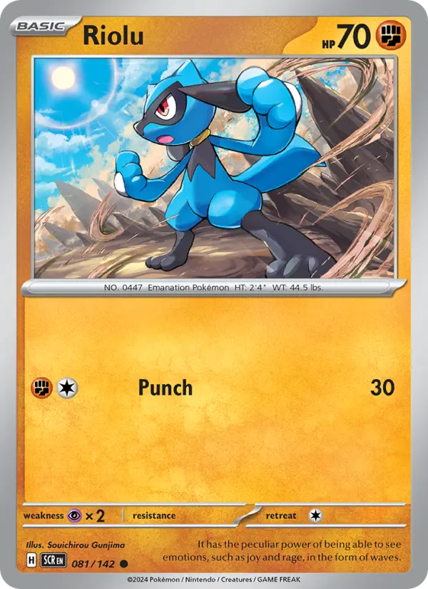 Riolu 81 — Stellar Crown 81, Normal finish