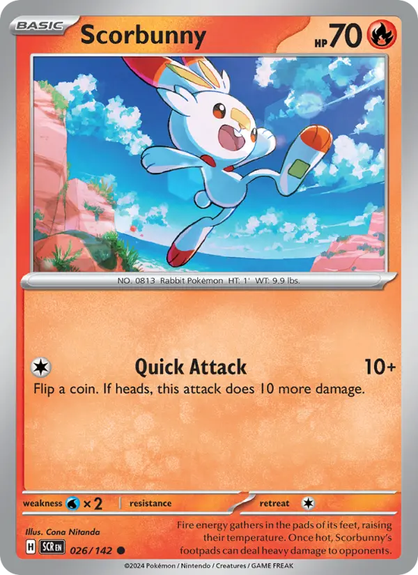 Scorbunny 26 — Stellar Crown 26, Normal finish