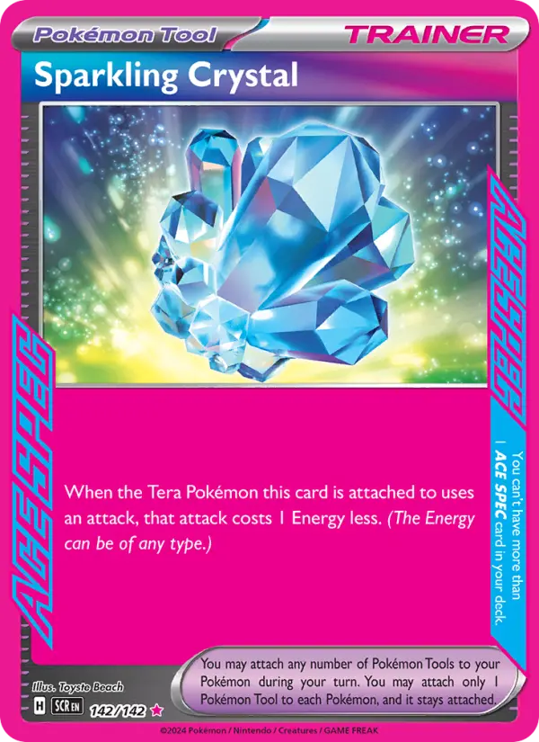 Sparkling Crystal 142 — Stellar Crown 142, Holofoil finish
