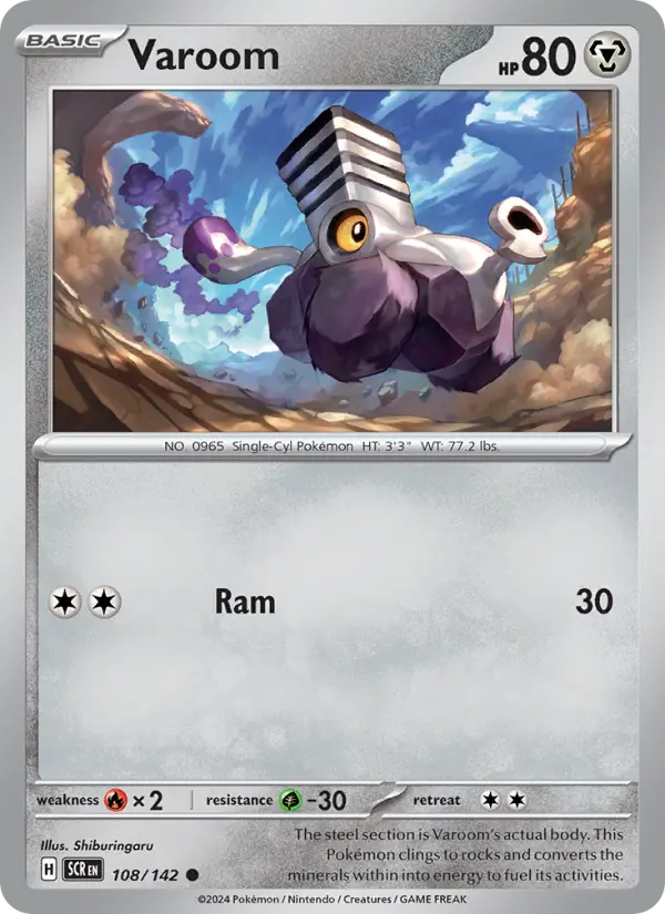 Varoom 108 — Stellar Crown 108, Normal finish