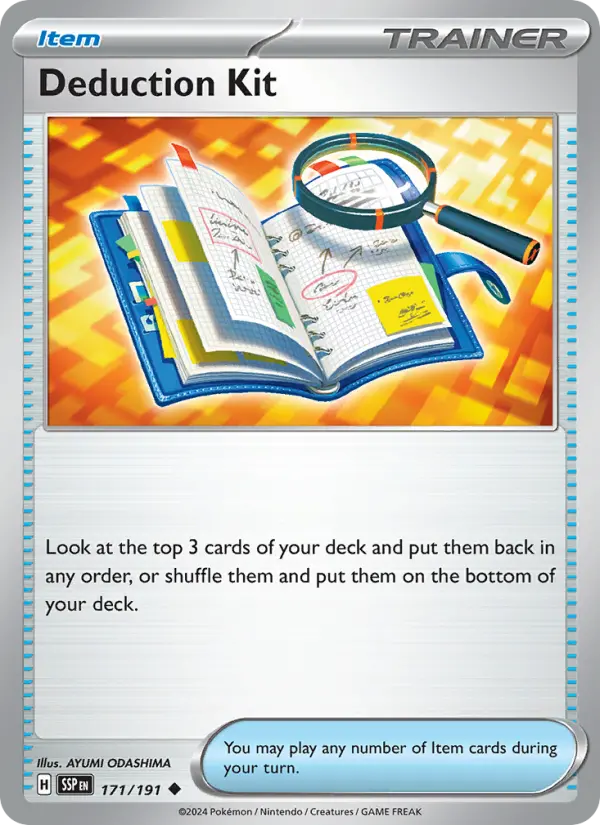 Deduction Kit 171 — Surging Sparks 171, Normal finish