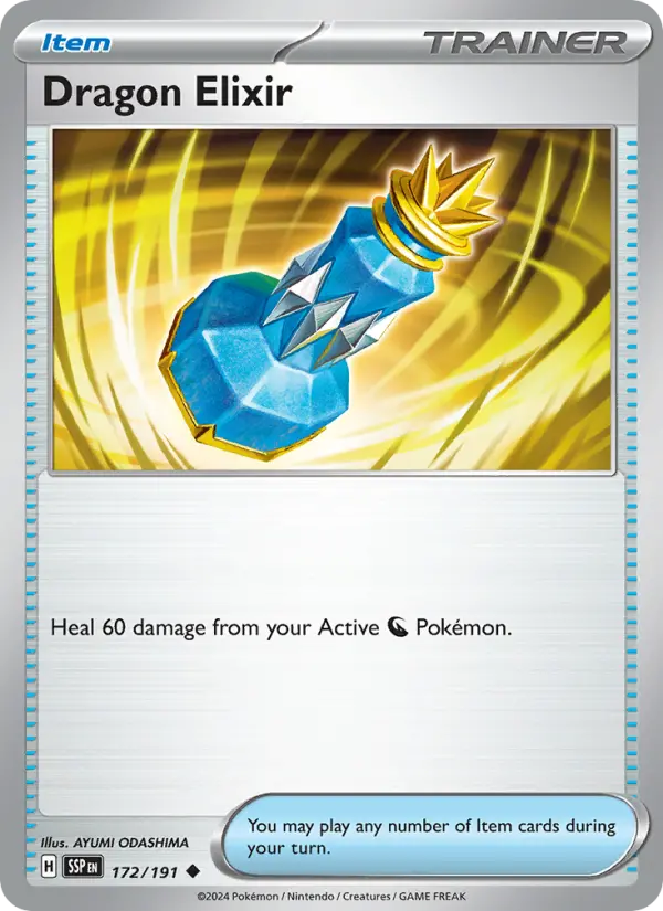 Dragon Elixir 172 — Surging Sparks 172, Normal finish