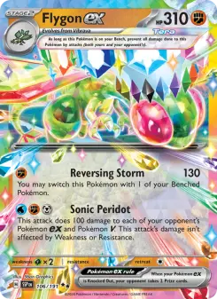 Flygon ex — Surging Sparks #106