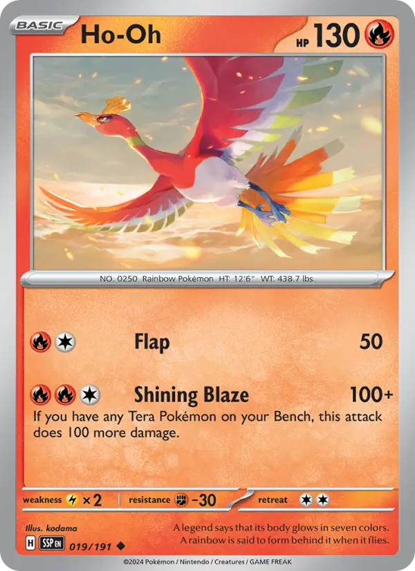 Ho-Oh 19 — Surging Sparks 19, Normal finish