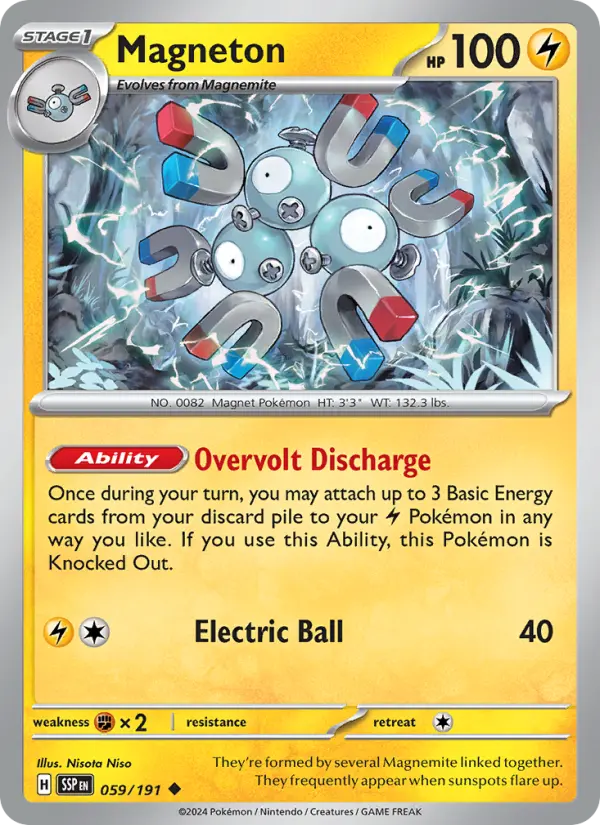 Magneton 59 — Surging Sparks 59, Normal finish
