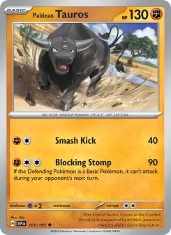 Paldean Tauros — Surging Sparks #101