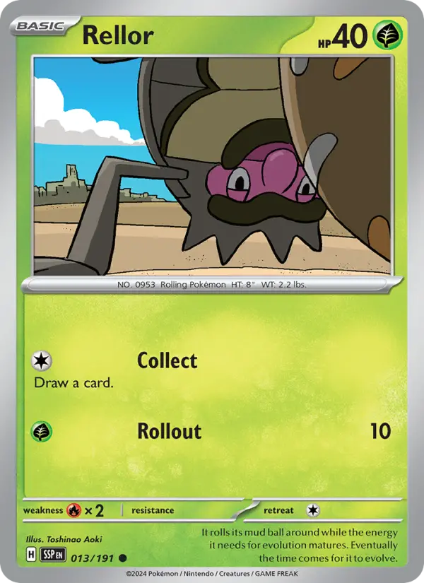 Rellor 13 card from Surging Sparks