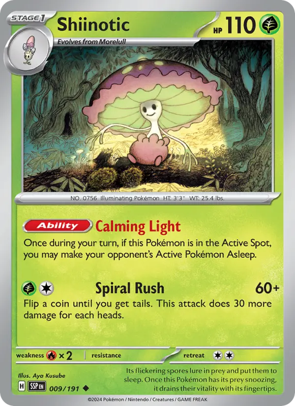 Shiinotic 9 — Surging Sparks 9, Normal finish