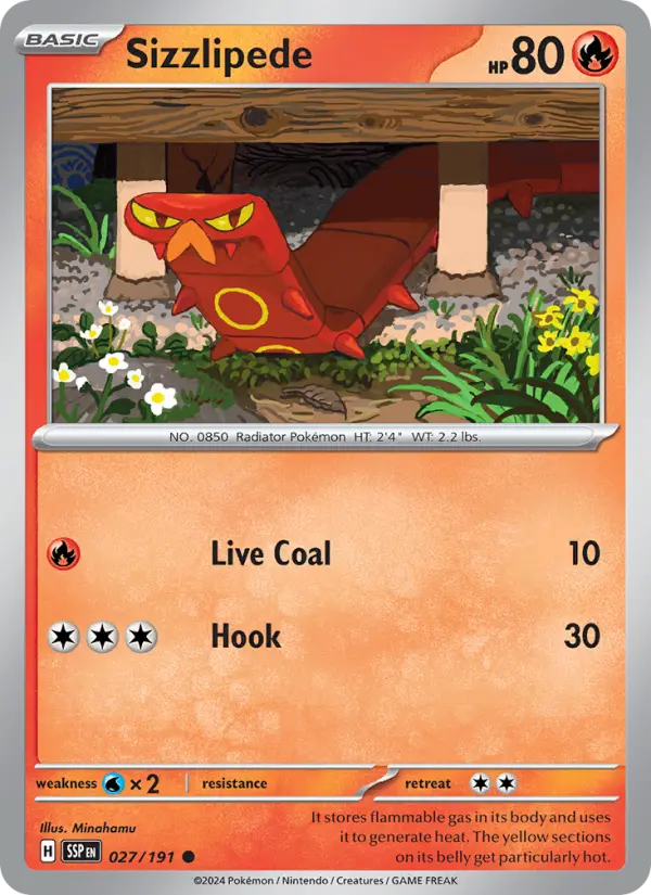 Sizzlipede 27 — Surging Sparks 27, Normal finish
