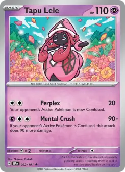 Tapu Lele 92 — Surging Sparks