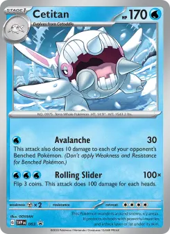 Cetitan — Scarlet & Violet Black Star Promos 63