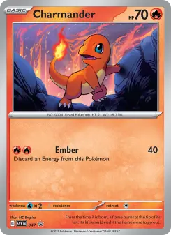 Charmander — Scarlet & Violet Black Star Promos #47