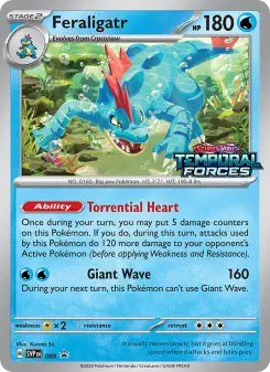 Feraligatr 89 — Scarlet & Violet Black Star Promos