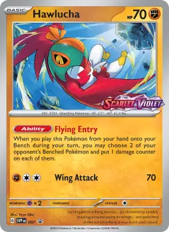 Hawlucha — Scarlet & Violet Black Star Promos 7