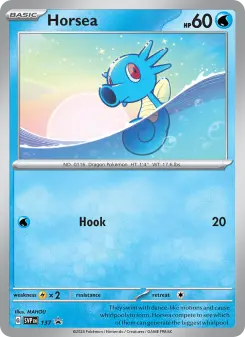 Horsea — Scarlet & Violet Black Star Promos 137