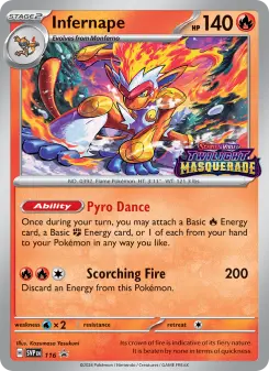 Infernape 116 — Scarlet & Violet Black Star Promos