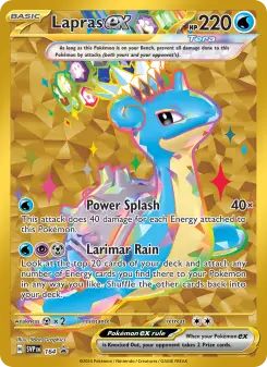 Lapras ex — Scarlet & Violet Black Star Promos #164