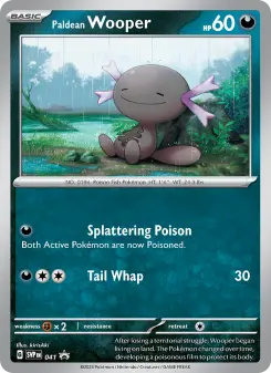 Paldean Wooper — Scarlet & Violet Black Star Promos #41