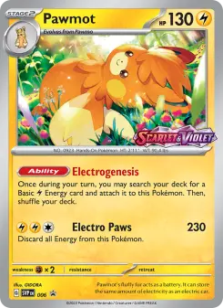 Pawmot 6 — Scarlet & Violet Black Star Promos