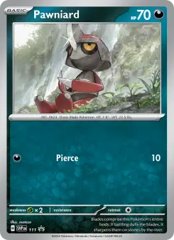 Pawniard 111 — Scarlet & Violet Black Star Promos