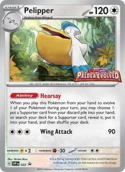 Pelipper — Scarlet & Violet Black Star Promos 22