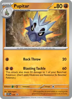 Pupitar — Scarlet & Violet Black Star Promos #120
