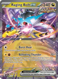 Raging Bolt ex — Scarlet & Violet Black Star Promos #145