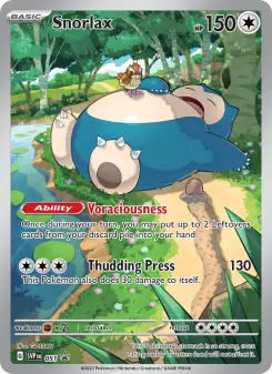 Snorlax — Scarlet & Violet Black Star Promos 51
