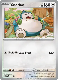 Snorlax — Scarlet & Violet Black Star Promos #122