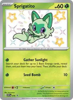 Sprigatito — Scarlet & Violet Black Star Promos 76