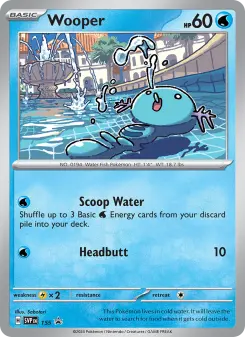 Wooper — Scarlet & Violet Black Star Promos #155