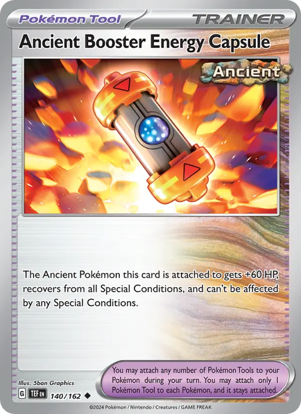 Ancient Booster Energy Capsule 140 — Temporal Forces 140, Normal finish