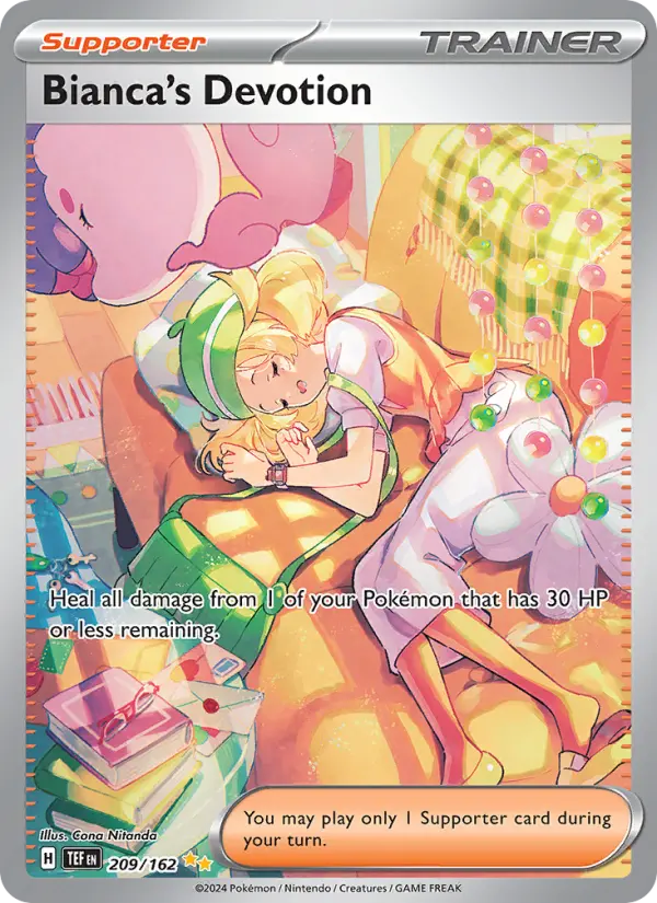 Bianca's Devotion 209 — Temporal Forces 209, Holofoil finish