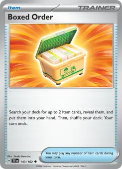 Boxed Order 143 — Temporal Forces
