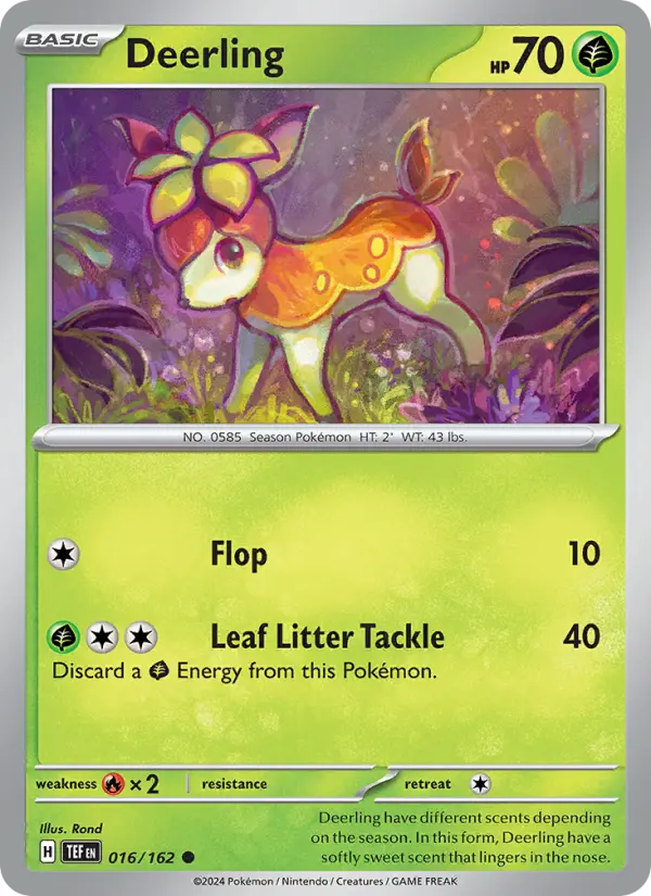 Deerling 16 — Temporal Forces 16, Normal finish