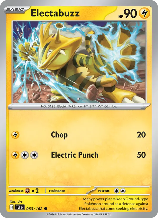 Electabuzz 53 — Temporal Forces 53, Normal finish