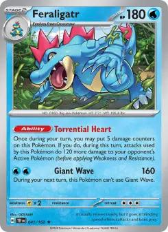 Feraligatr — Temporal Forces 41