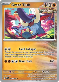 Great Tusk — Temporal Forces 97