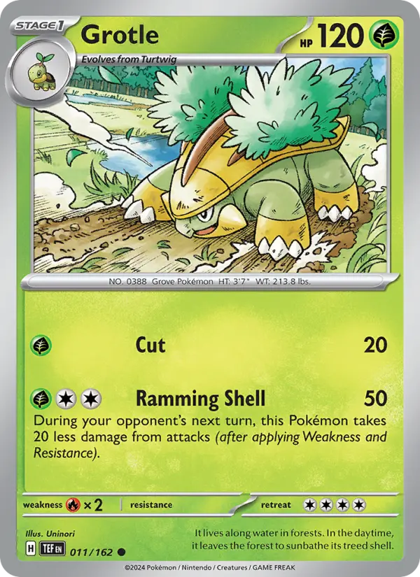 Grotle 11 card from Temporal Forces
