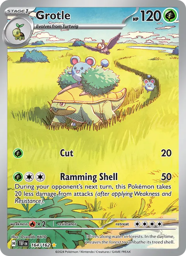 Grotle 164 card from Temporal Forces
