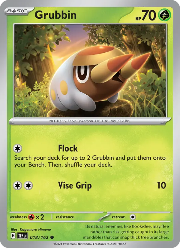 Grubbin 18 — Temporal Forces 18, Normal finish
