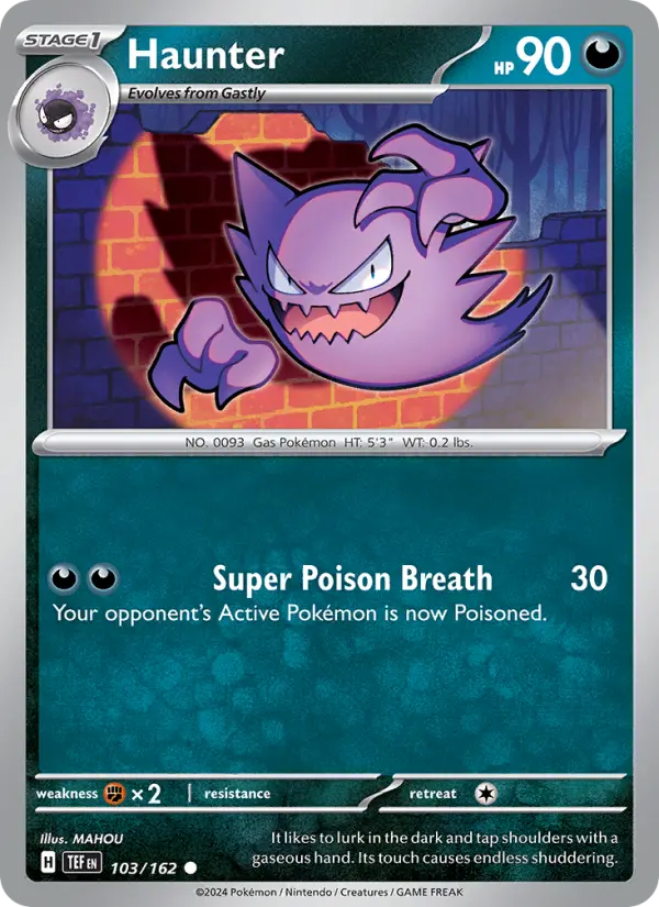 Haunter 103 — Temporal Forces 103, Normal finish