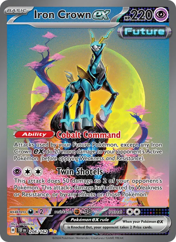 Iron Crown ex 206 — the most expensive Future card