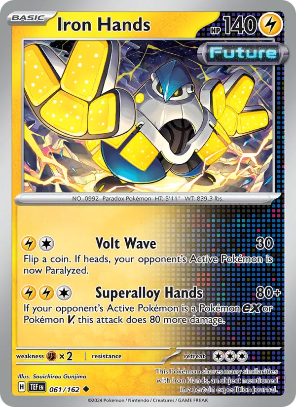 Iron Hands 61 card from Temporal Forces