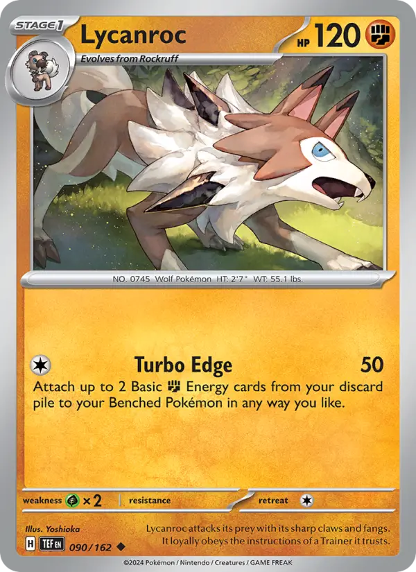 Lycanroc 90 — Temporal Forces 90, Normal finish