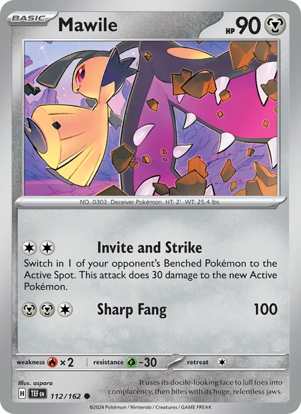 Mawile 112 — Temporal Forces 112, Normal finish