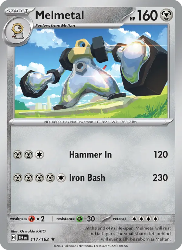 Melmetal 117 — Temporal Forces 117, Holofoil finish