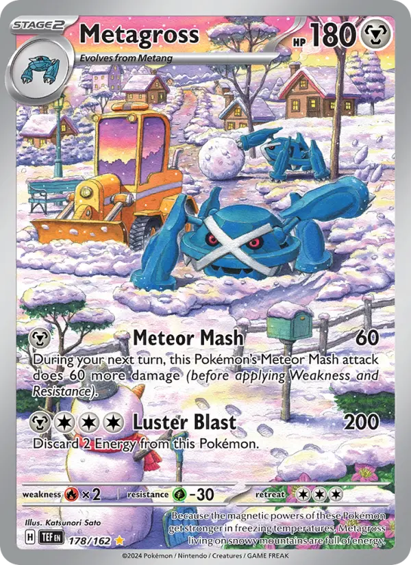 Metagross 178 — Temporal Forces 178, Holofoil finish
